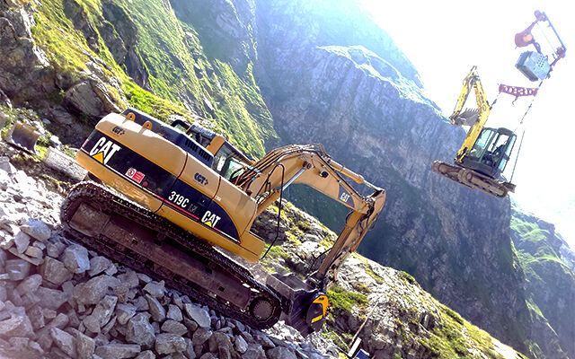 Steep Hills, road work and High Altitude