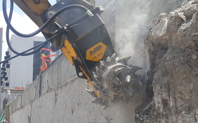 Demolish and rebuild with the MB Drum Cutter